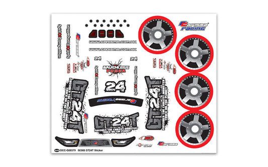 GT24MT Sticker Sheet