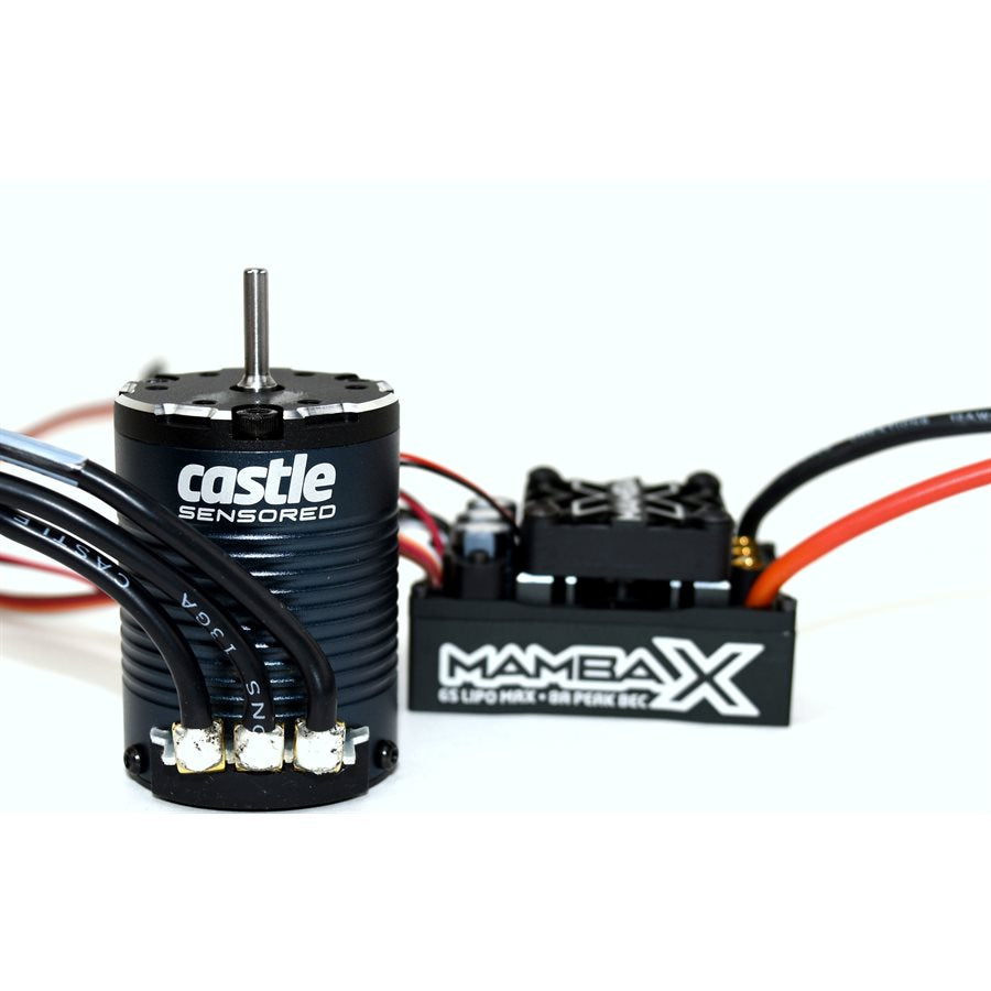 Mamba X & Sensored Motor Combo 25.2V WP ESC & 1406-1900KV