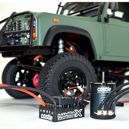 Mamba X & Sensored Motor Combo 25.2V WP ESC & 1406-2200KV