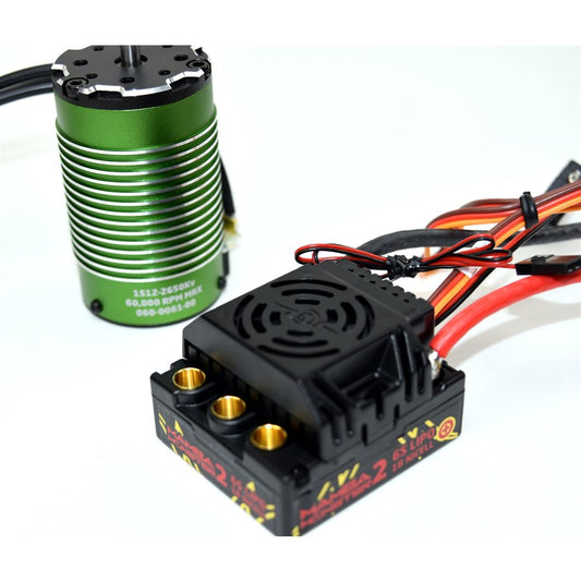 Monster 2 1:8th 25V Car ESC Waterproof  w/ 2650kv Motor