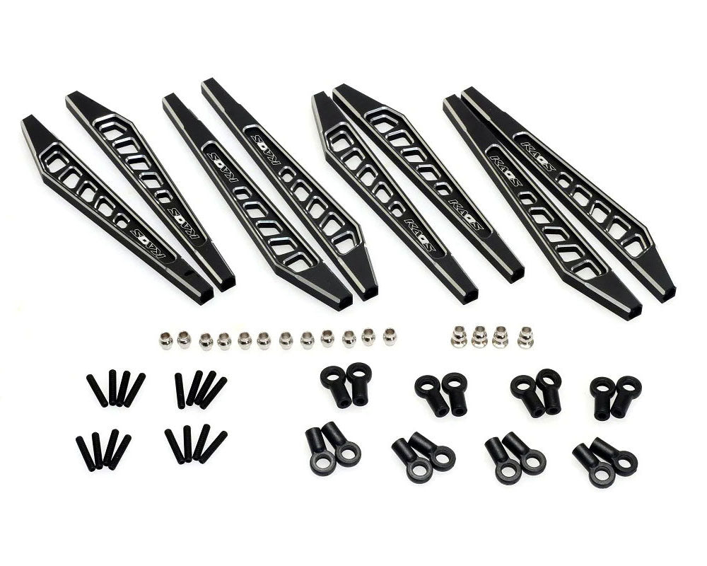 KAOS Suspension Linkage Set, Black Anodized, for F-450, 8pc