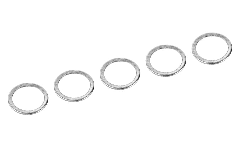 Aluminum Shim Ring - ID 6.35mm - 0.4mm - 5 pcs