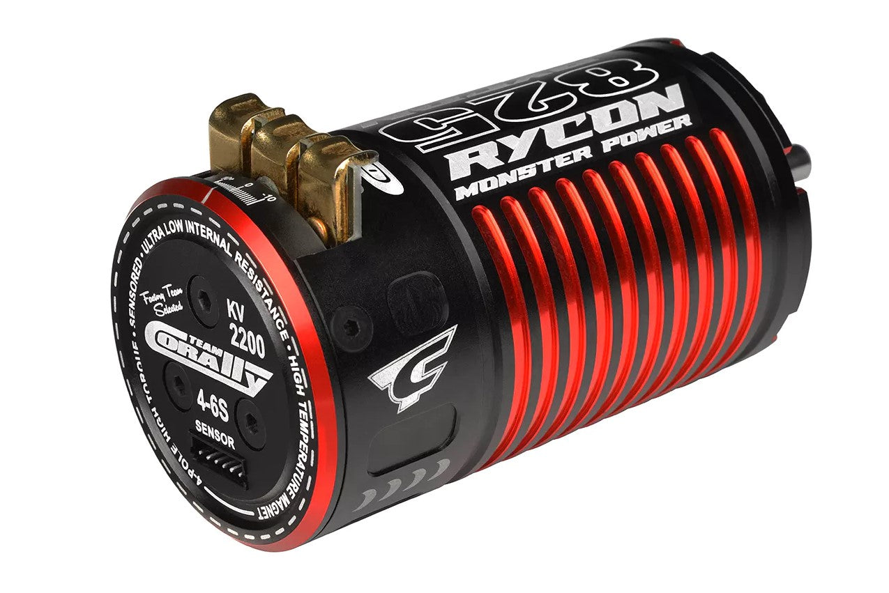 Rycon 825 Sensored Brushless Motor 4-Pole 1950KV