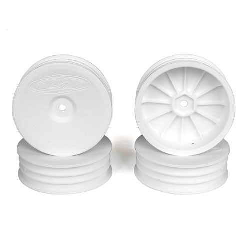 Slim Speedline Buggy Wheels, Front, White