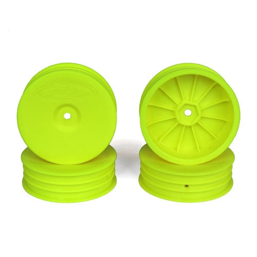 Slim Speedline Buggy Wheels, Front, Yellow, 4pcs