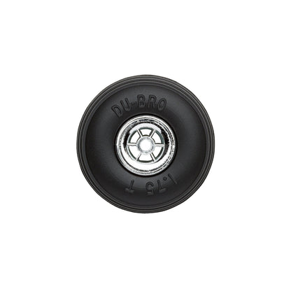 1-3/4" Diameter Treaded Chrome Wheels 2/pkg