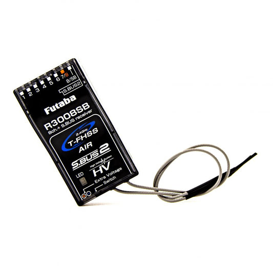 R3008SB 2.4GHz T-FHSS S.Bus High Voltage Telemetry