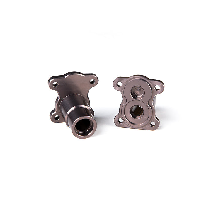 Aluminum Strait Axle Adapter (2) Titanium Gray for R1 Axle