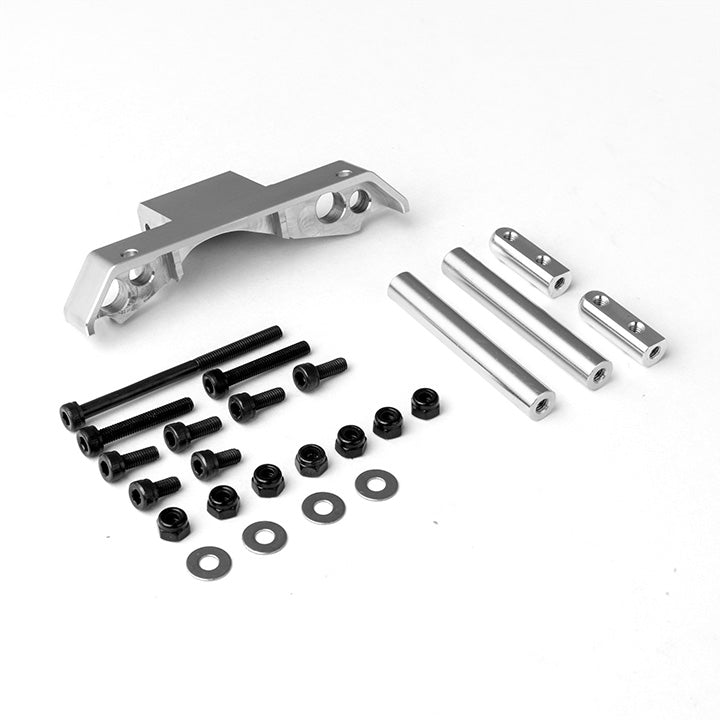 GS01 Front Axle Truss Upper Link Mount (Silver)