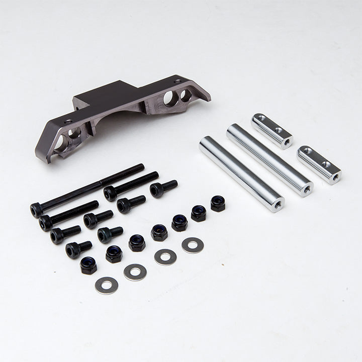 GS01 Front Axle Truss Upper Link Mount (Titanium Gray)