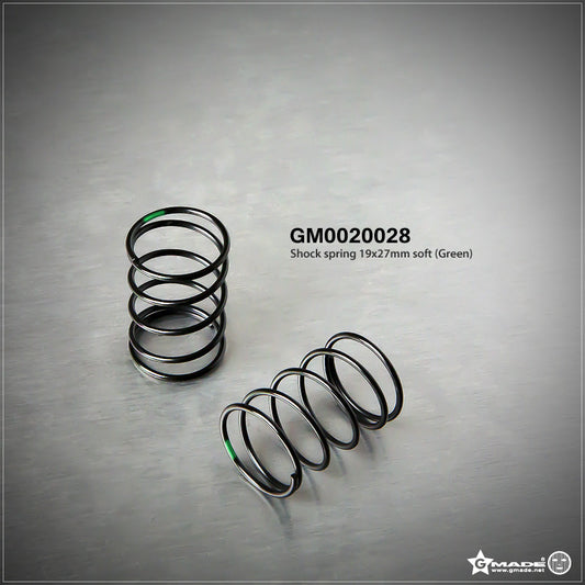 Shock Spring 19X27mm Soft Green (2)