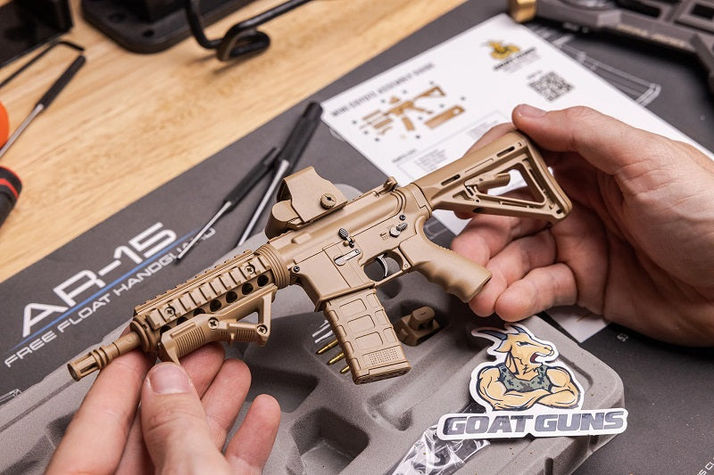 1/3 Scale Die Cast AR15 Model, Coyote