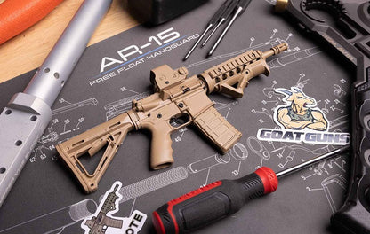 1/3 Scale Die Cast AR15 Model, Coyote