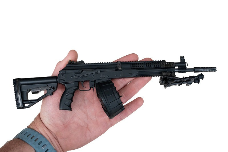 1/3 Scale Die Cast RPK-16 LMG Model, Black