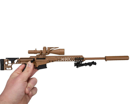 1/4 Scale Die Cast Barrett MK22 Model, Tan