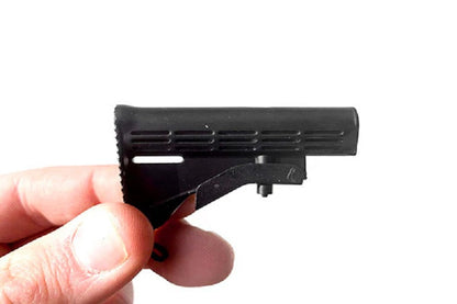 Mini Adjustable AR Stock, Fits AR15 Models