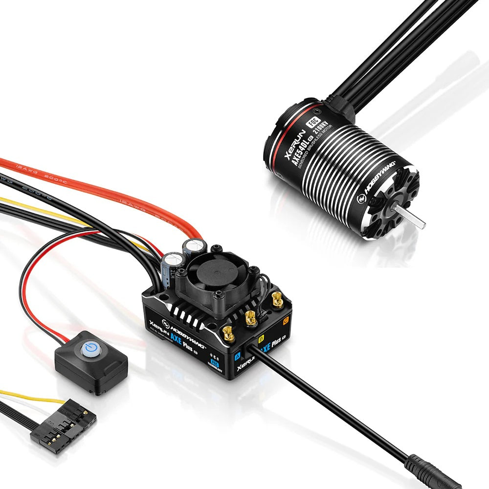 Xerun Axe R3 ESC + 2800Kv 2-4S 540L R2 Motor Combo