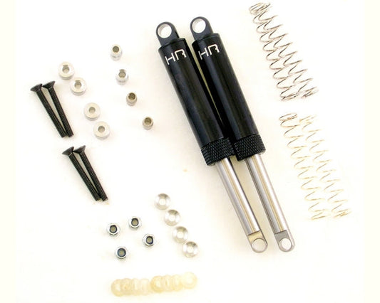 Black Internal Spring Air Shocks, 100mm