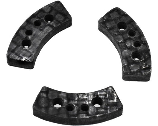 Carbon Fiber Long Slipper Clutch Pads, 3pcs, for Traxxas