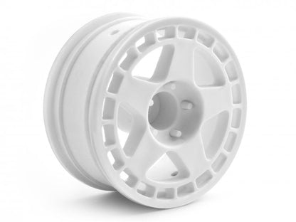 Fifteens 52 Turbomac 26mm 9mm Offset, White, (2pcs)