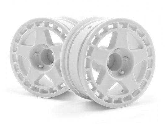 Fifteens 52 Turbomac 26mm 9mm Offset, White, (2pcs)