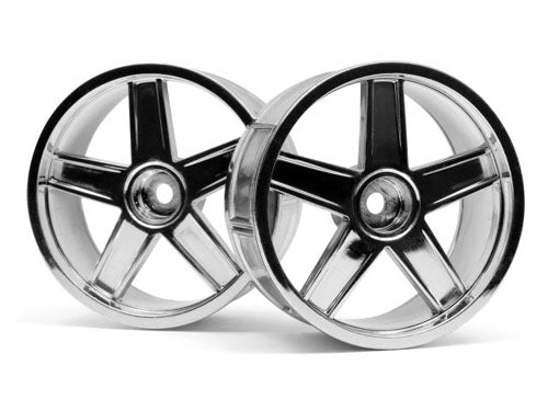 LP29 Wheel MF Type Chrome (3mm Offset/2pcs)