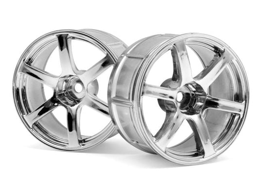 LP32 Wheel Yokohama AVS Model T6 Chrome (2pcs)