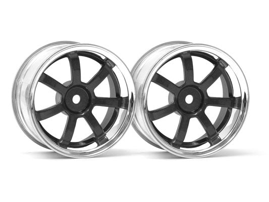 Rays Gram Lights 57S-Pro Wheel Chrome/Gunmetal (3mm Offset)