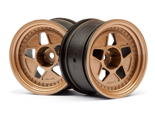 Tarmac R40 Wheel Bronze 52X31X+10mm Offset (2pcs)