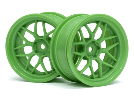 Tech 7 Wheel Green 52X26X+6mm Offset (2pcs)