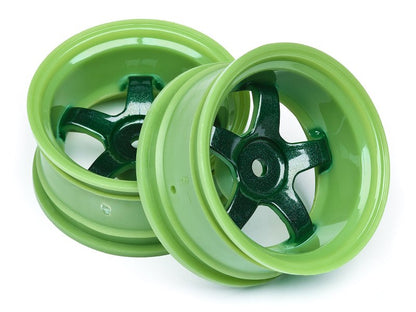 Work Meister S1 Wheel Green (9mm Offset/2pcs)