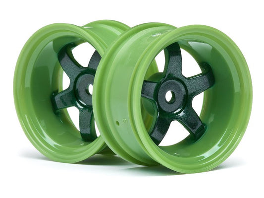 Work Meister S1 Wheel Green (9mm Offset/2pcs)