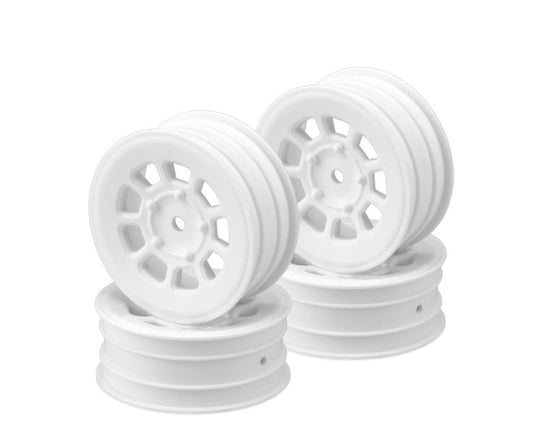 9 Shot 2.2" Front Wheel, White Fits B7, B6.4, YZ2, XB2, LD3