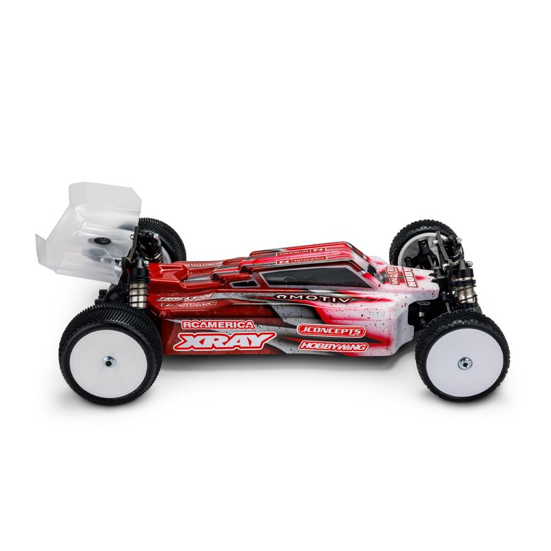 F2 - XRAY XB4 2024 Body, w/ Carpet/Turf/Dirt Wing,