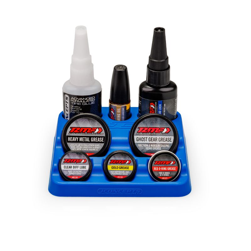 Fluid Holding Station, Black, Fits JConcepts/RM2 Fluids