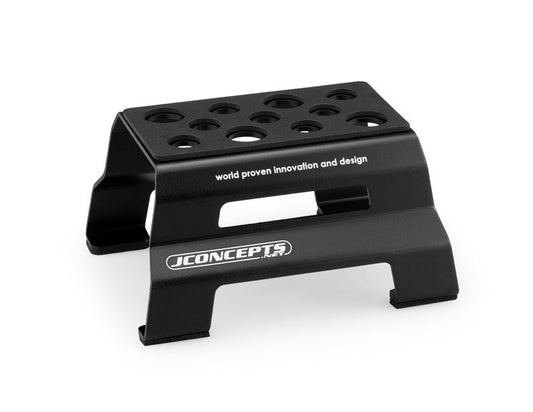 Metal Car Stand, Black, Fits 1/10 & 1/8 Vehicles