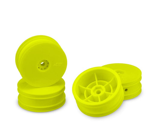 Mono - Losi Mini-B Front Wheel - (Yellow) - 4pc