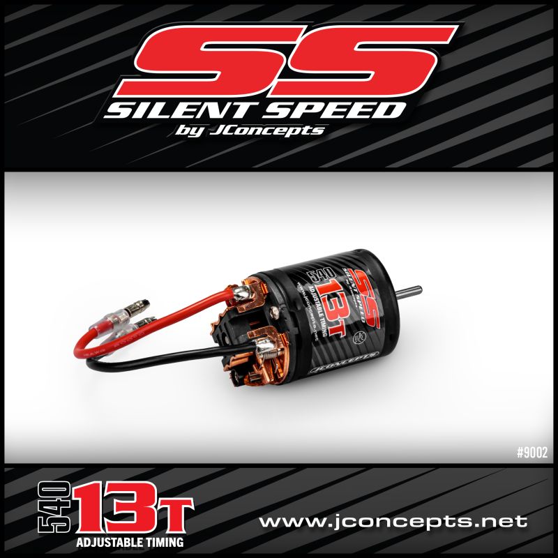 Silent Speed, 13T, Brushed Adjustable Timing Competition