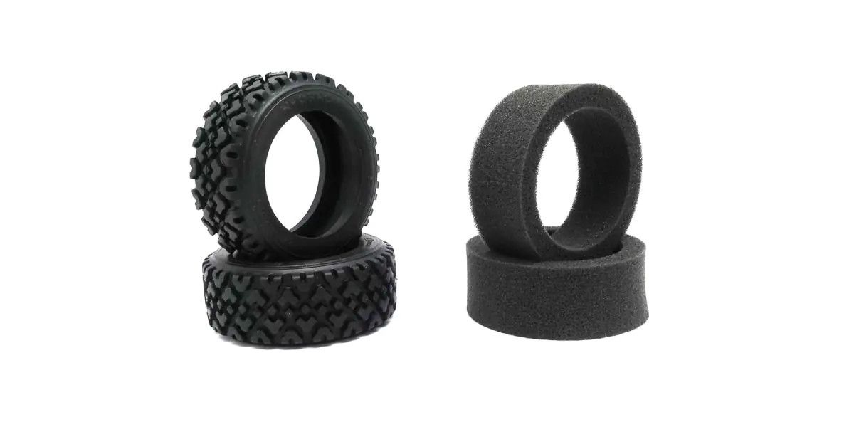 Vintage Rally Tire FZ02-R (M), 2pcs