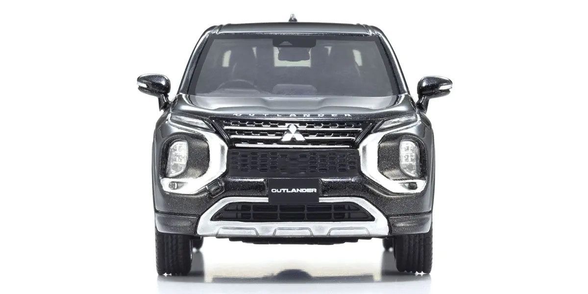 1/43 Mitsubishi Outlander, Black, Diecast Model