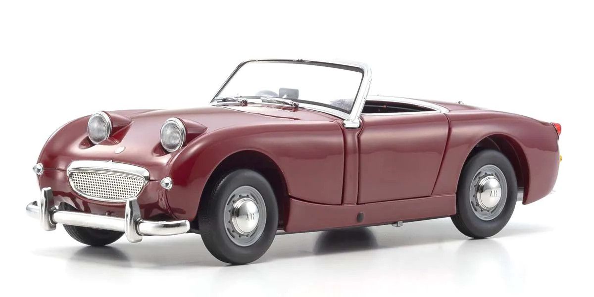 1/18 Scale Austin Healey Sprite, Cherry Red Diecast