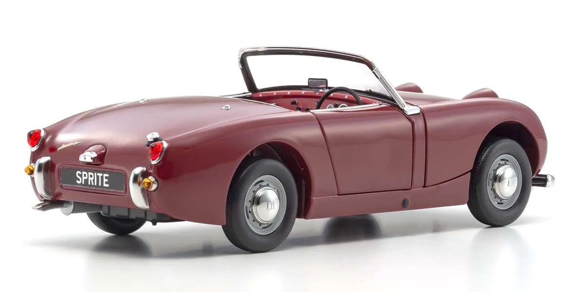 1/18 Scale Austin Healey Sprite, Cherry Red Diecast