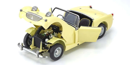 1/18 Scale Austin Healey Sprite Primrose/Yellow Model