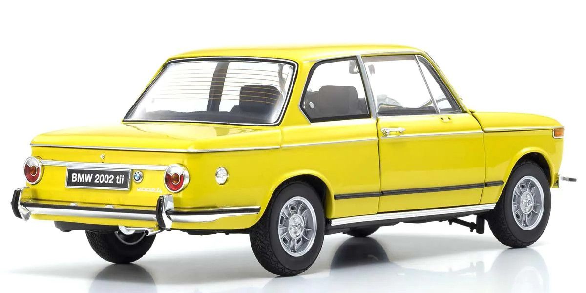 1/18 Scale BMW 2002 Tii Yellow Model