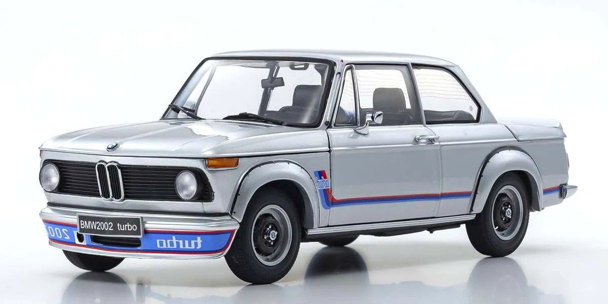 1/18 Scale BMW 2002 Turbo Silver Model