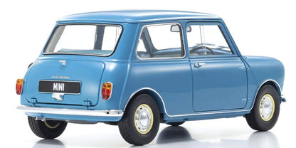 1/18 Scale Morris Mini Minor Clipper Blue Model