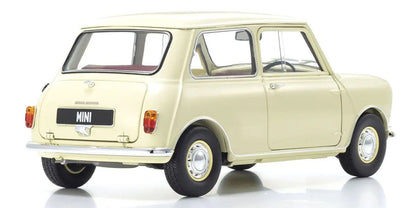 1/18 Scale Morris Mini Minor Old English White Model