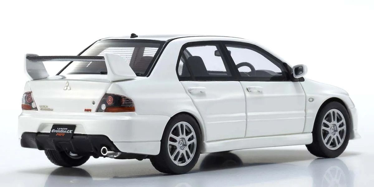 1/43 Scale Mitsubishi Lancer Evolution IX MR, White