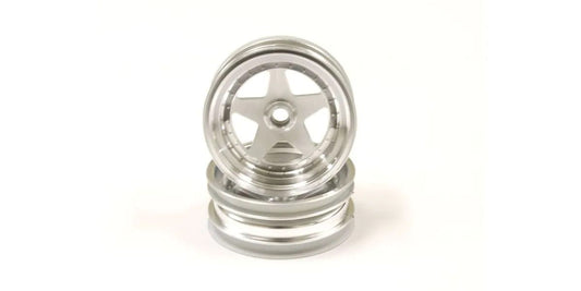 2.2" Front Wheel (2pc/Satin Chrome/Scorpion 2014)