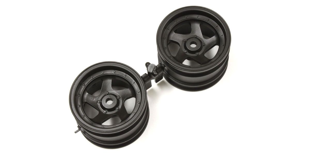 5 Spoke Wheel 43mm (Black/2pcs/Optima)